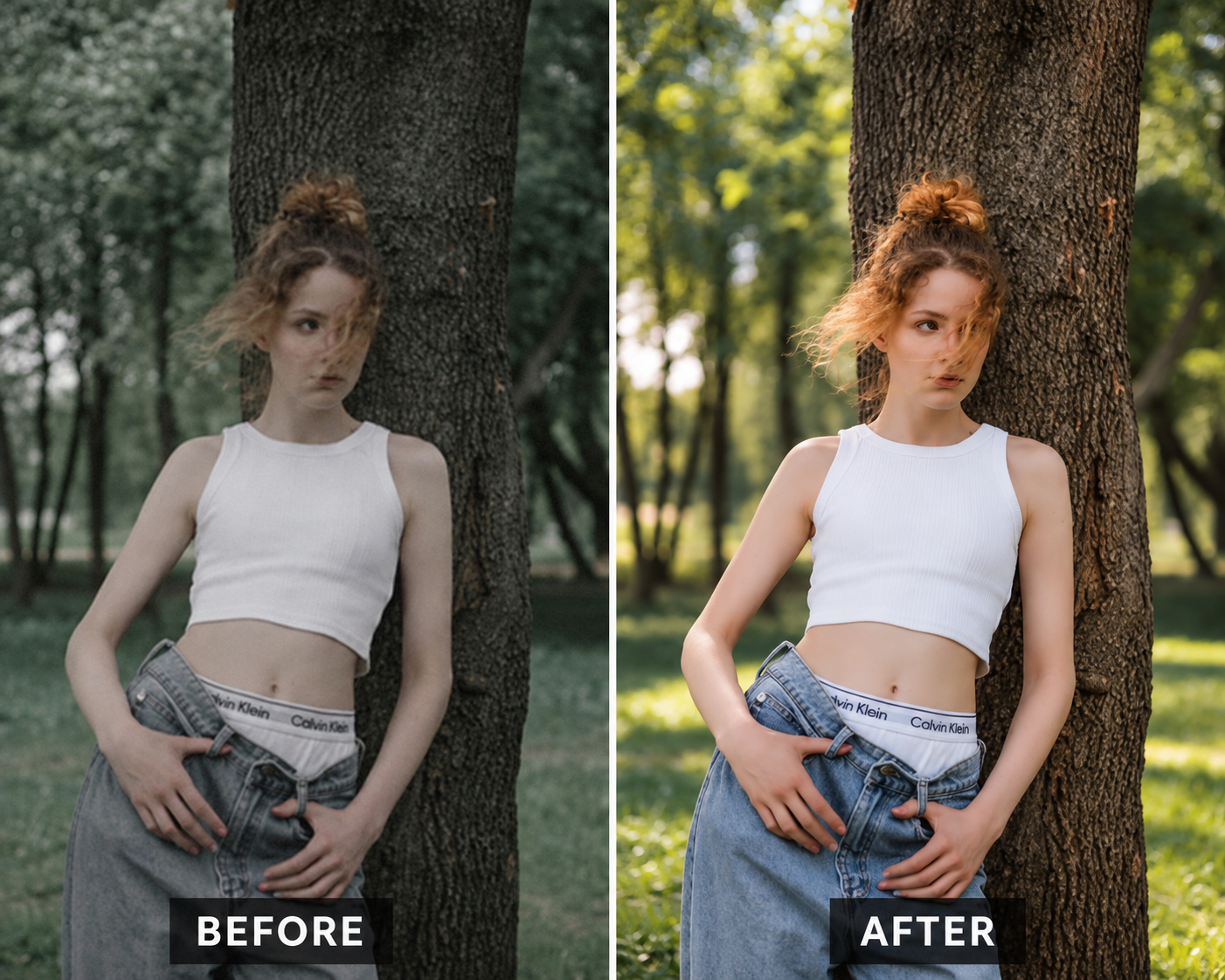 Before After Preset 3