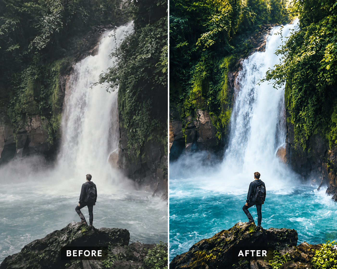 Before After Preset 4