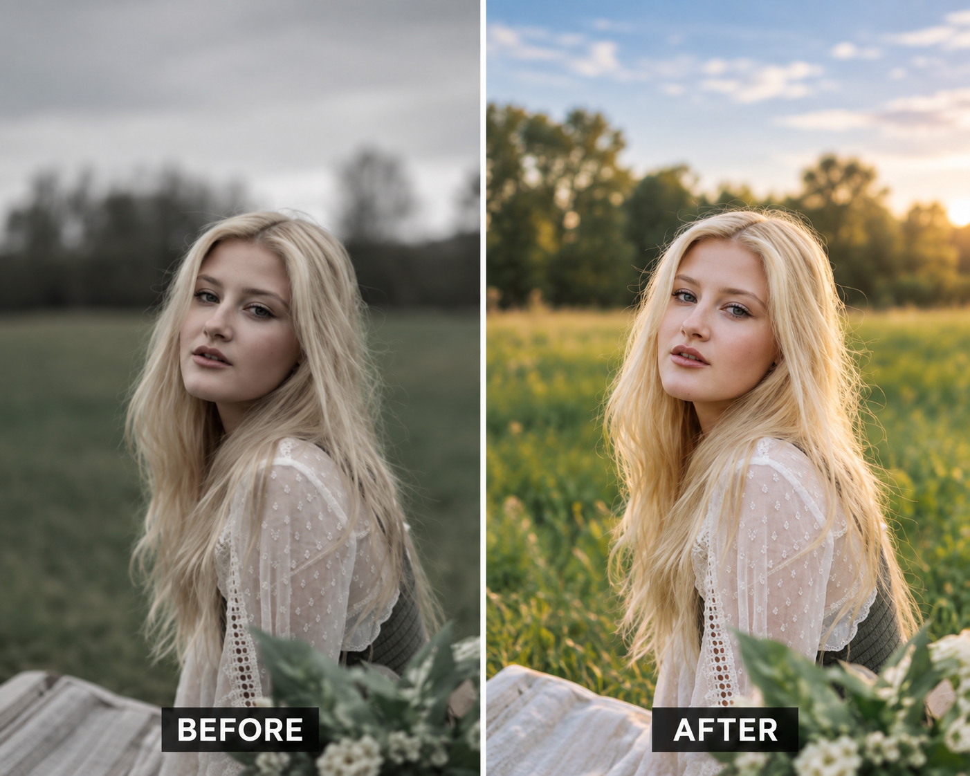 Before After Preset 1
