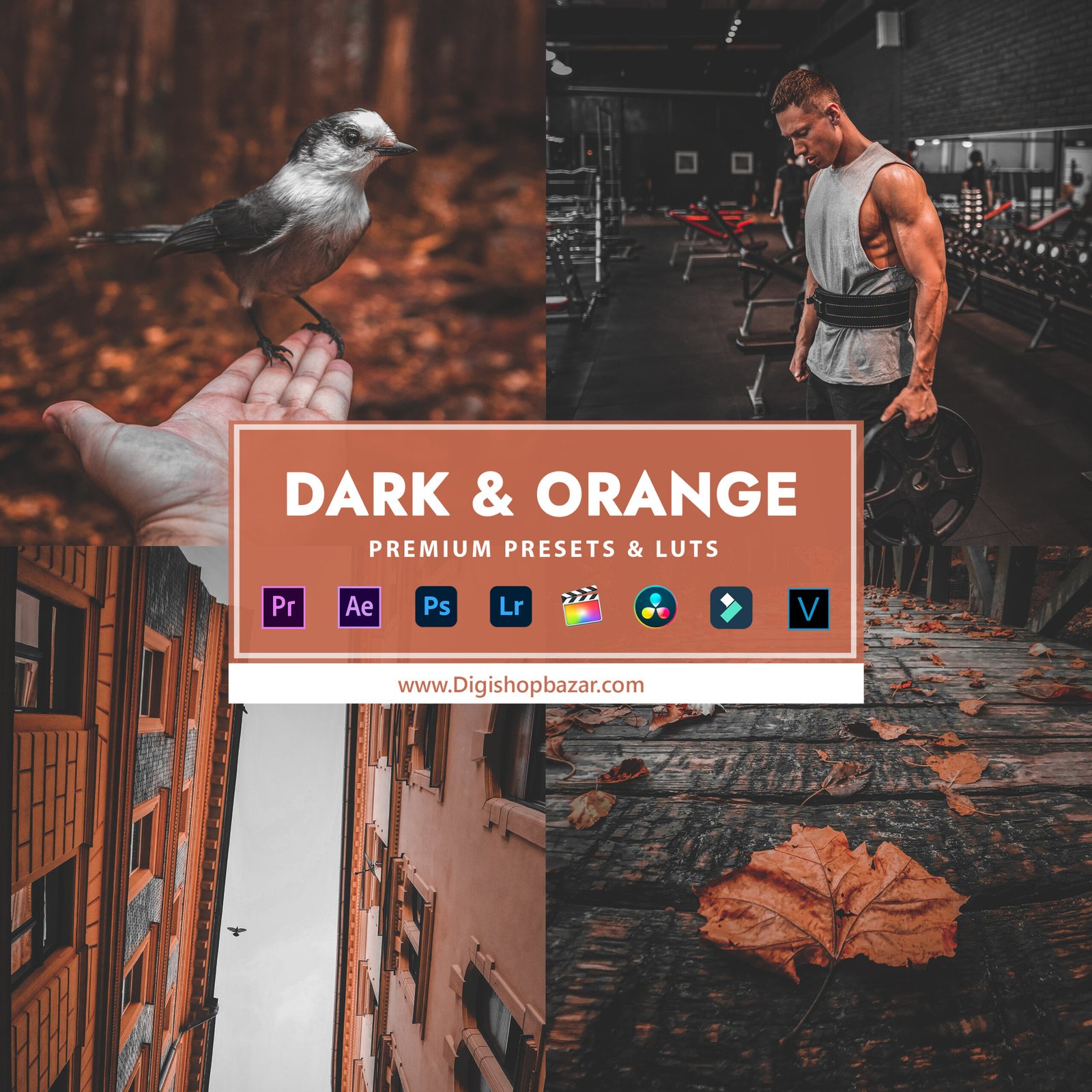 Dark Orange Film Presets