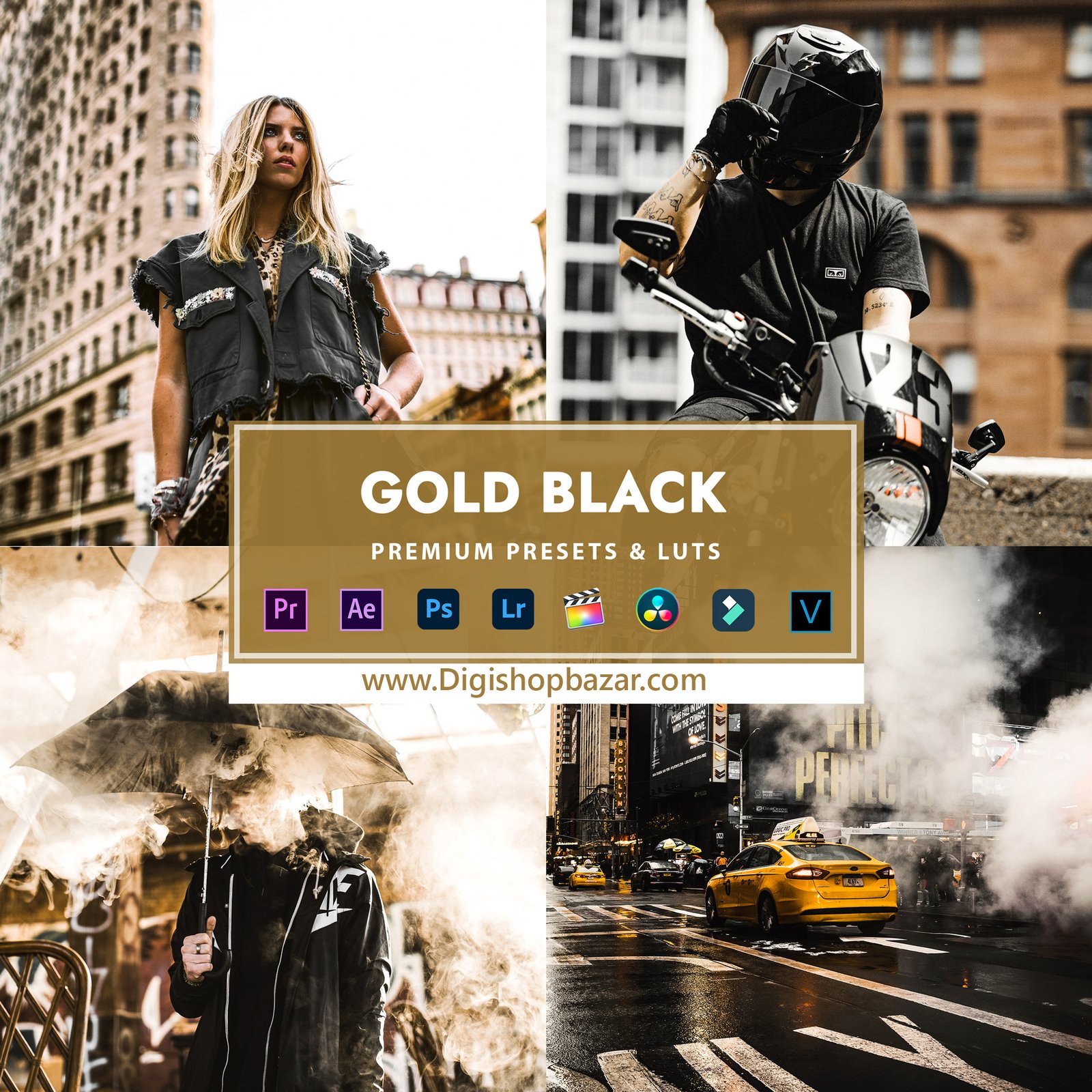 Gold Black