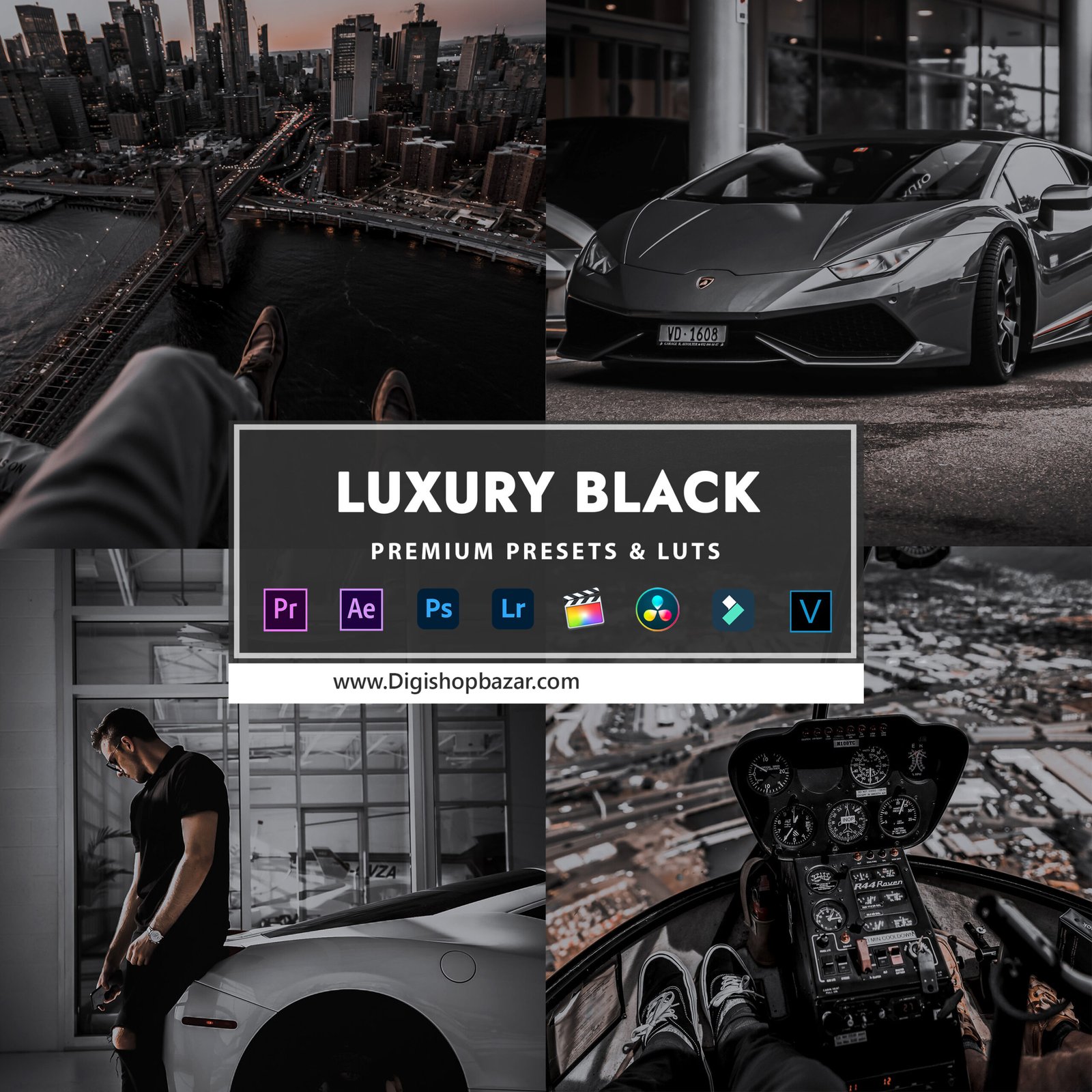 Luxury Black Film Presets