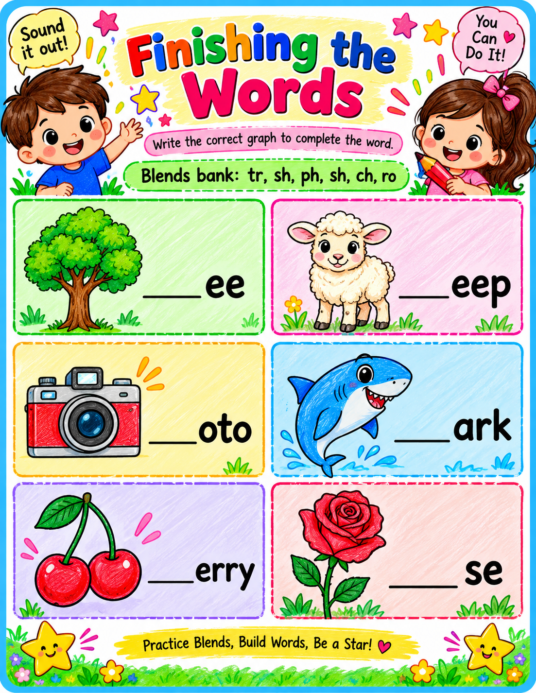 Alphabet Practice Worksheet