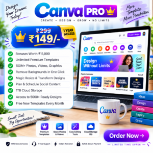 Canva Pro Lifetime Access – All Premium Features Unlocked
