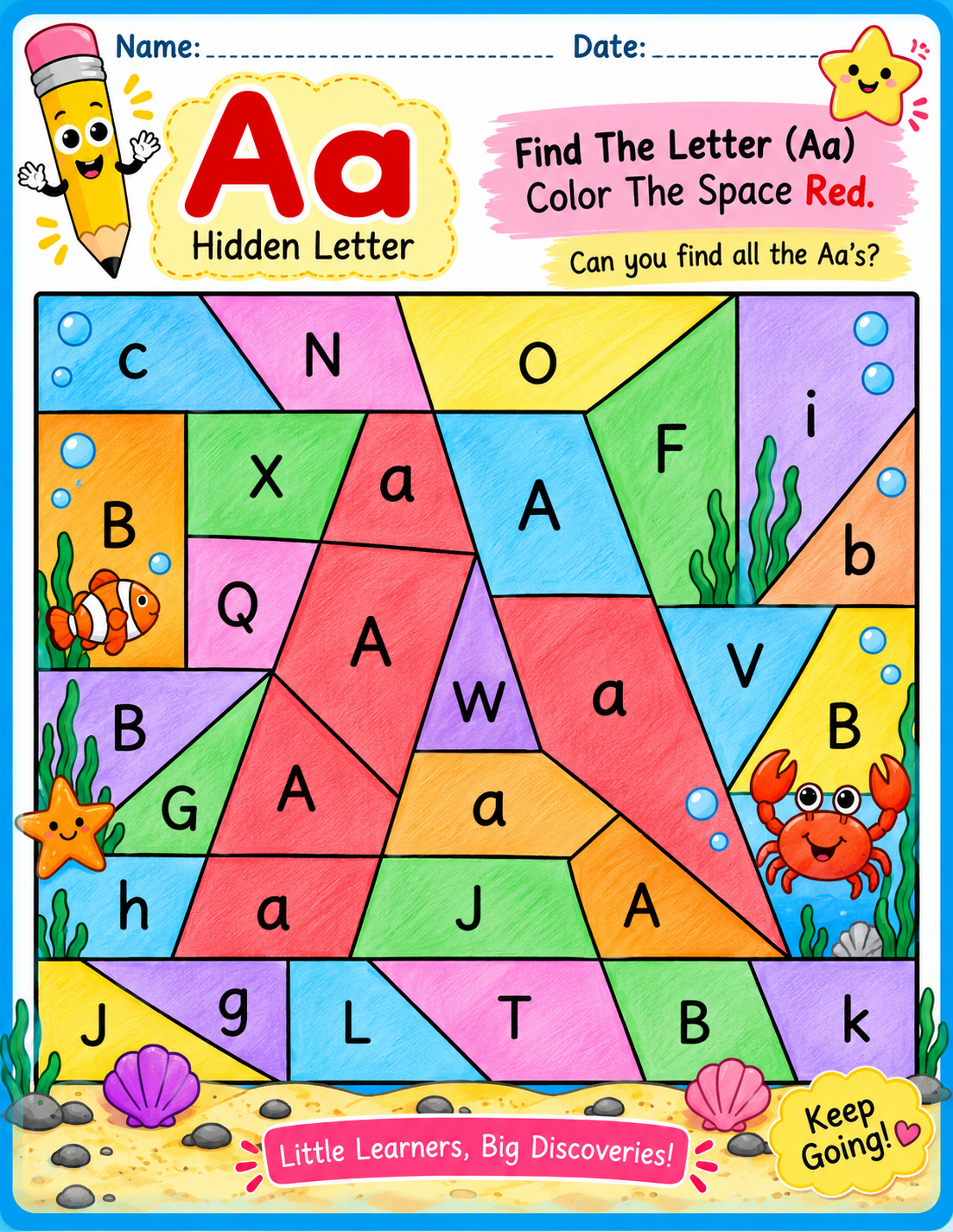 CVC Words Learning Activity